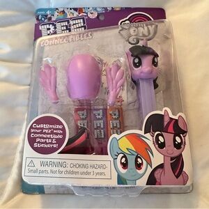 Retired NIP MLP pez connectibles twilight sparkle